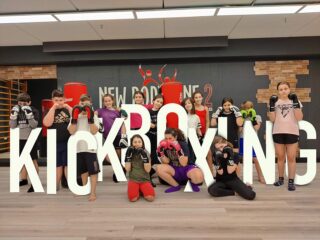 Kickboxing training at New Body Line 2